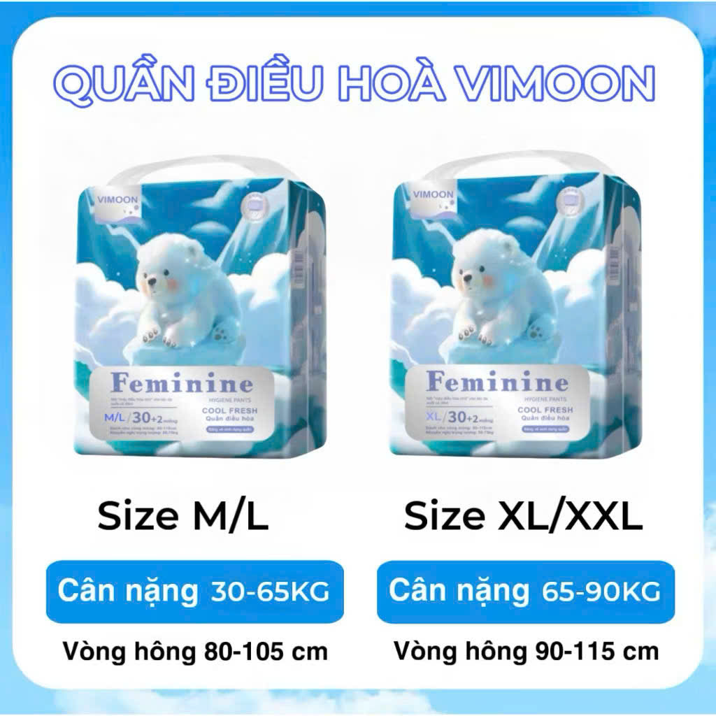 Quần điều hòa VIMOON (Gói 32 miếng)