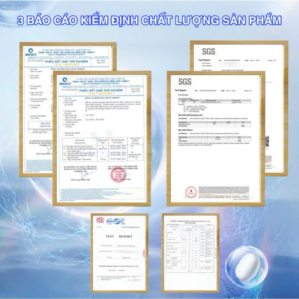 Quần điều hòa VIMOON (Gói 32 miếng)